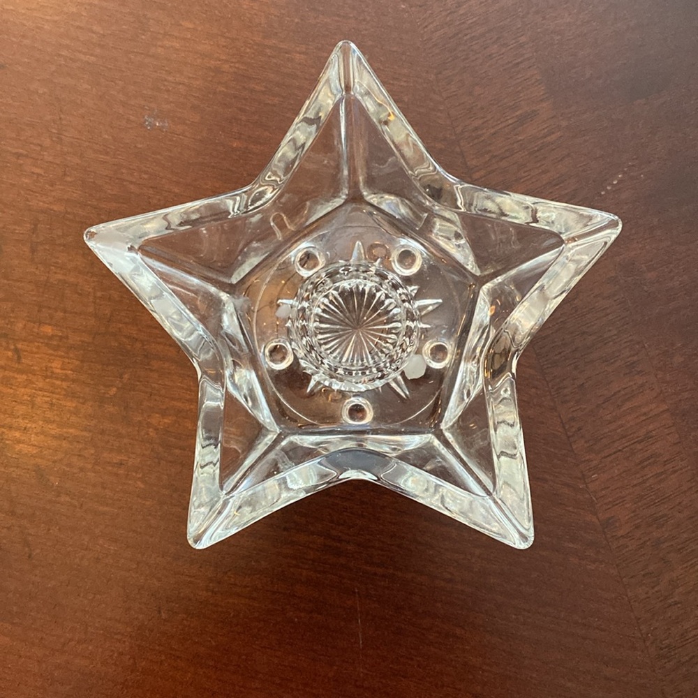 Vintage  Star-Shaped Candle Holders - Picture 2 of 5